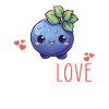 Blueberry Kawaii