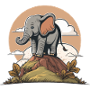 Le roi éléphantesque