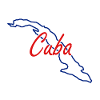 Map of Cuba