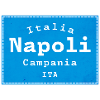 Napoli Blue City Sign ITA