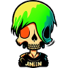 Red-eyed skeleton