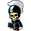 Biker styler annoyed