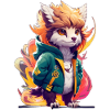 Cute stylish griffin