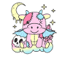 Kawaii Gotico Drago Pastello Gotico Gotico