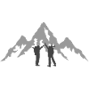 Mountains, Mountain, Hikers, Nature