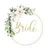 Team Bride! Eucalyptus Kranz, personalisierbar