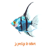 scalaire bleu