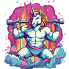 Bodybuilding Unicorn