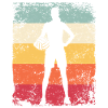 Volleyball Player Retro Beach Volleyball