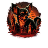 Chihuahua Costume d'Halloween - Citrouille