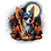 Chihuahua Costume d'Halloween - Citrouille