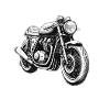 Cafe Racer white