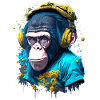 Iconic monkey