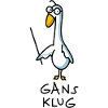 Gans klug