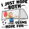 Funny Groovy Football Fan Saying
