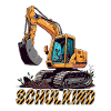 Schulkind - Baustelle und Bagger Einschulung