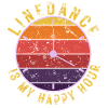 Gift idea: Linedance is my happy hour