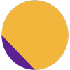 zweifarben Kreis