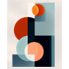 Abstract Art Geometric Shapes Math