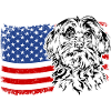 Maltese America Flag Dogs Wilsigns