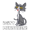 Igitt Menschen, Katze