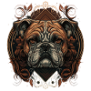 Art du bouledogue anglais