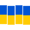 Black Ukraine Flag