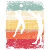 Volleyball Player Retro Beach Volleyball