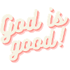 God is good - christliches design