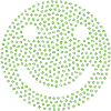 Emoji laugh green