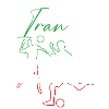 Iran, Soccer,Soccer Player,Flag,Outline