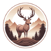 Deer Forest and Mountains