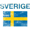 Sverige Used Flag Sweden