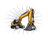 Bagger Baggerfahrer