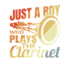 Young clarinet player