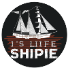 Ship design with slogan