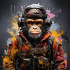 Monkey soldier