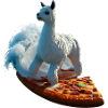 Pizza Vagues Alpaga Surfer