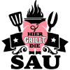 Hier grillt die Sau