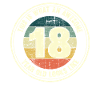18th birthday so you look at 18 retro gift