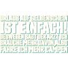 Lustiger Spruch