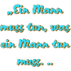 Ein Mann