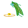 Spinat im Universum