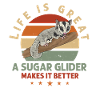 Short-headed glider Sugar Glider