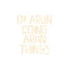 I'm Aron doing Aron things