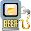 BIER - LUSTIGE GETRÄNKE - TANKSTELLE