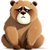 Bibi the grumpy bear