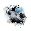 Spare parts recycling air hose