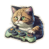 Gaming Cat