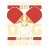 Table Tennis Ping-Pong Dog